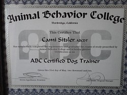 Animal behavior College