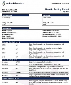 Health testing